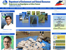 Tablet Screenshot of mimaropa.denr.gov.ph